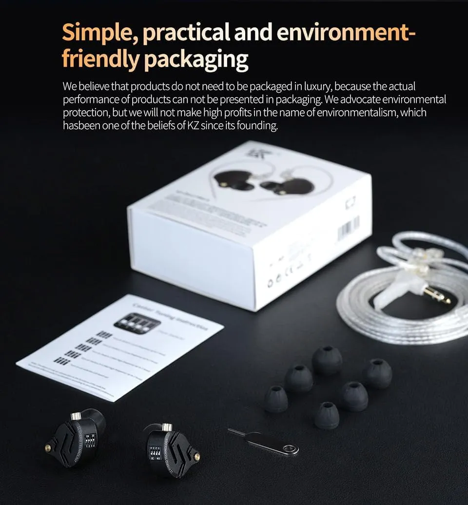KZ ZS12 PRO X in Ear Monitor Headphones 1DD 5BA HiFi Stereo Sound Wired Earbuds Noise Cancelling Earphone with Full Metal Cavity for Musicians/Singers (with Mic, Black)