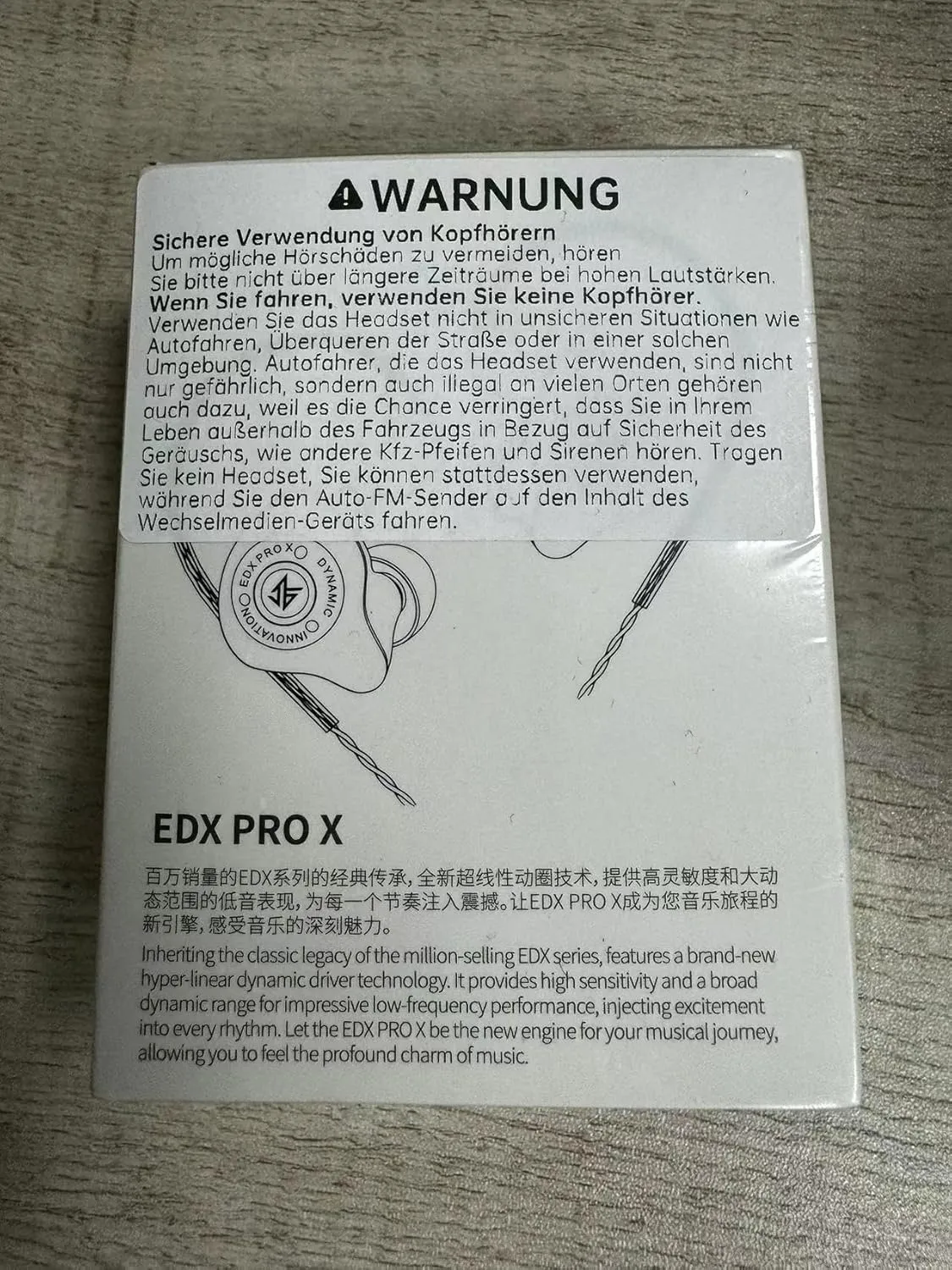 KZ ZSN Pro X Dual Driver in Ear Earphone 1BA 1DD Wired Earphone HiFi Sport Gaming Earbuds Headphones Compatibility for Phone Computer Tablet