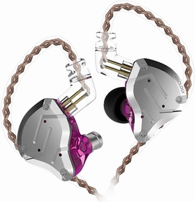 KZ ZS10 Pro 4BA 1DD in Ear Monitor Earphone 5 Driver HiFi Metal Earbuds Headphone Noise Cancelling IEM Earphone