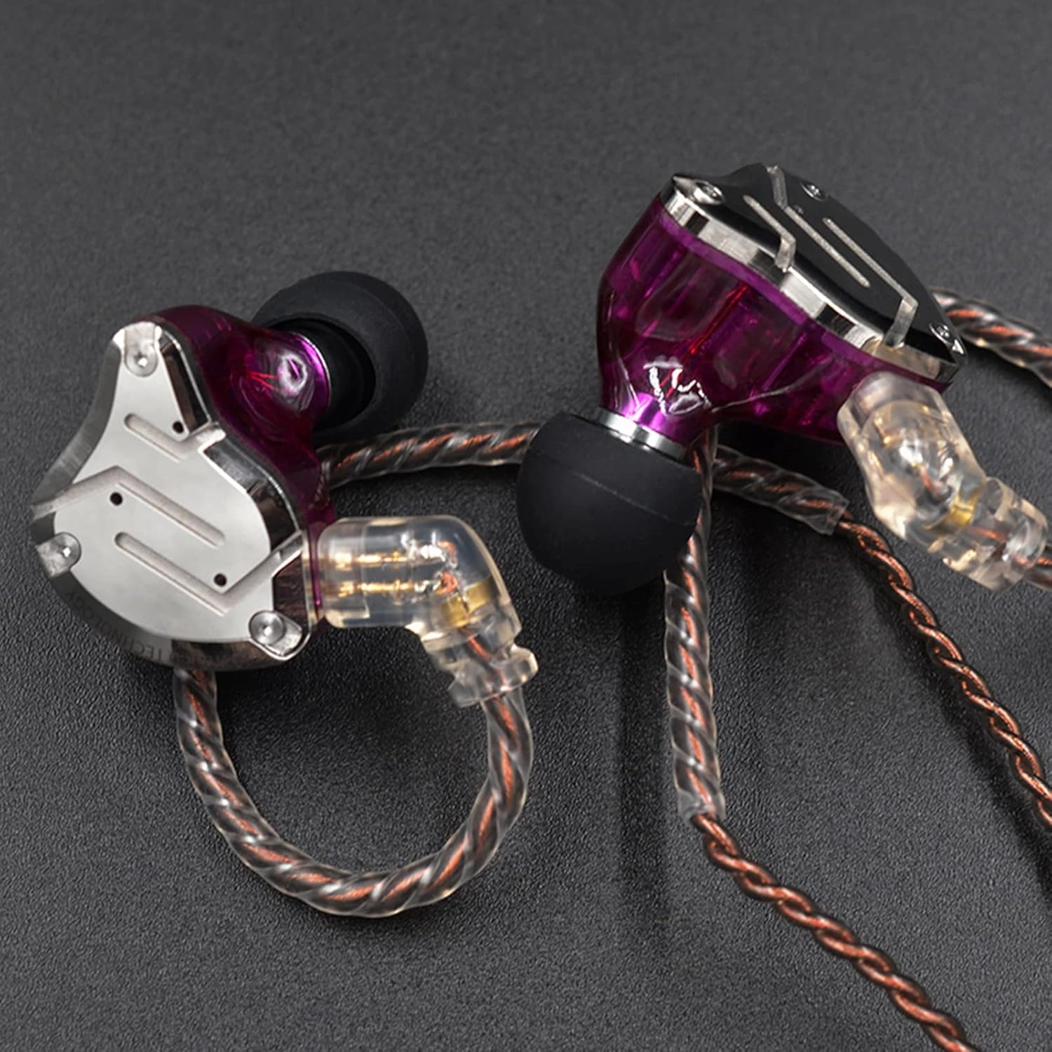 KZ ZS10 Pro 4BA 1DD in Ear Monitor Earphone 5 Driver HiFi Metal Earbuds Headphone Noise Cancelling IEM Earphone