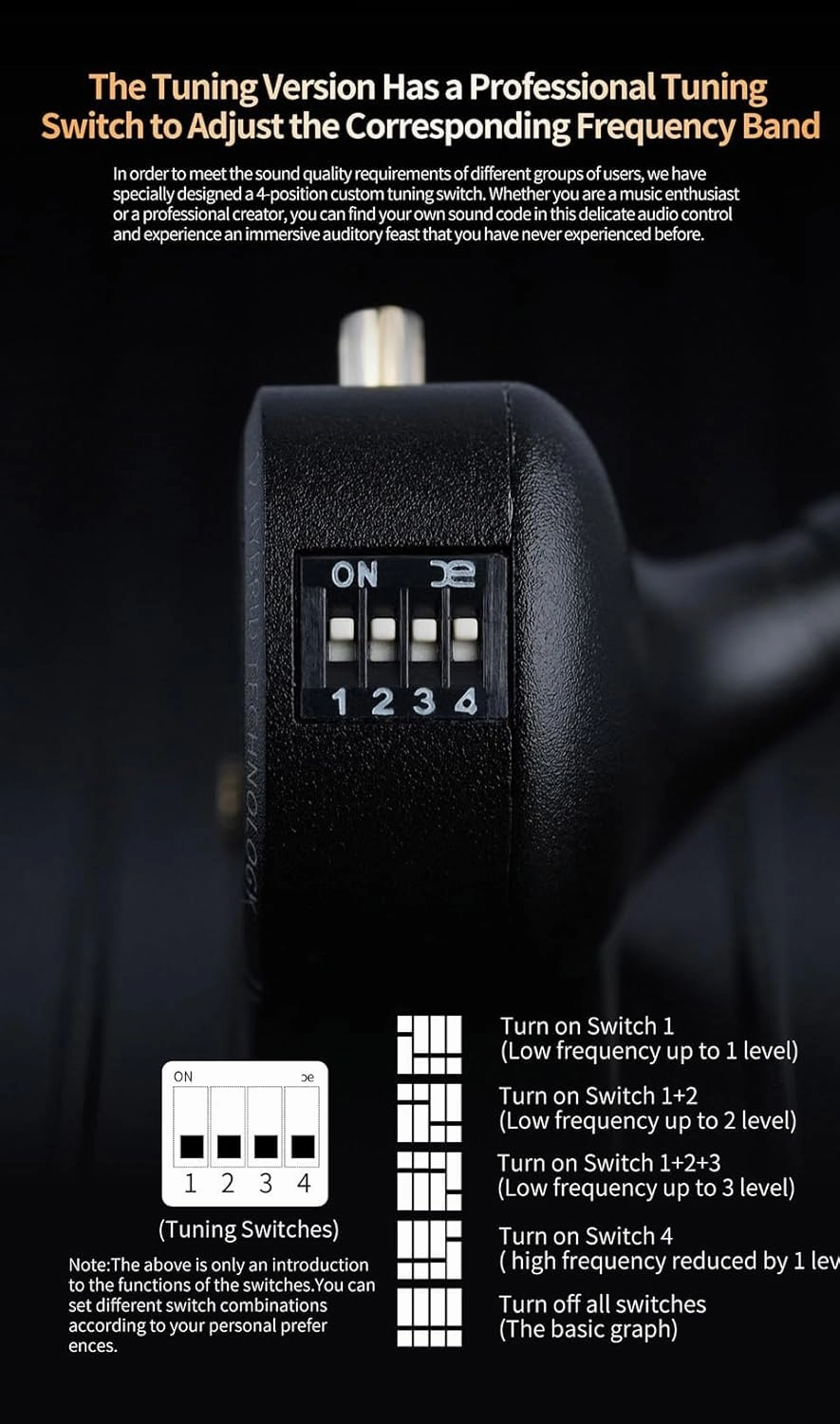KZ ZS12 PRO X in Ear Monitor with Adjust Tuning Switch Earphone,KZ ZS10 PRO X Upgraded Version 1DD 5BA HiFi Wired Earbuds Noise Cancelling Earphone with Full Metal Cavity for Musicians/Singers