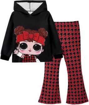 L.O.L. Surprise! Girls Clothes Hoodie and Pant Long Sleeve Sweatshirt Leggings Girls Outfits Sets 2Pcs