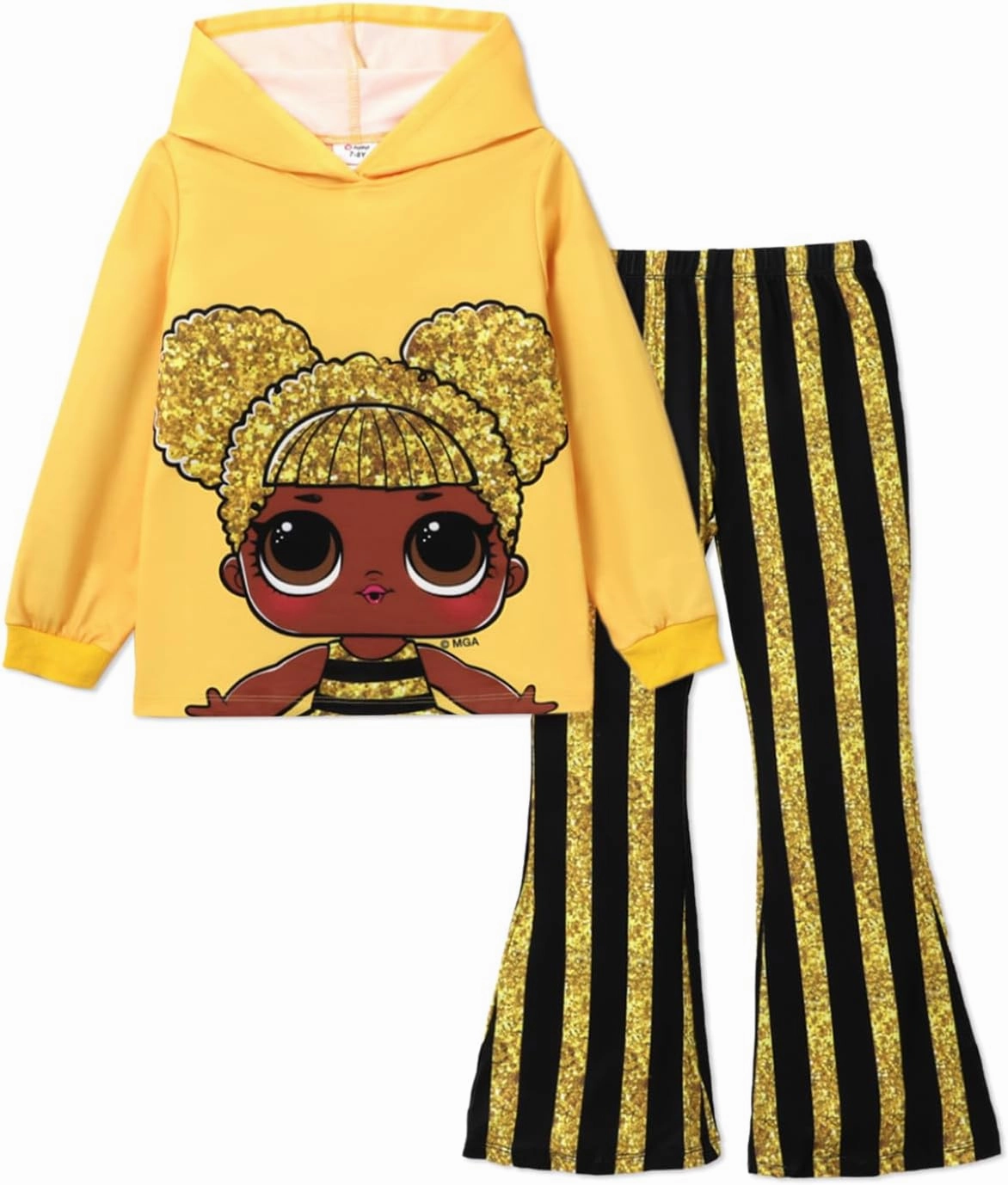 L.O.L. Surprise! Girls Clothes Hoodie and Pant Long Sleeve Sweatshirt Leggings Girls Outfits Sets 2Pcs