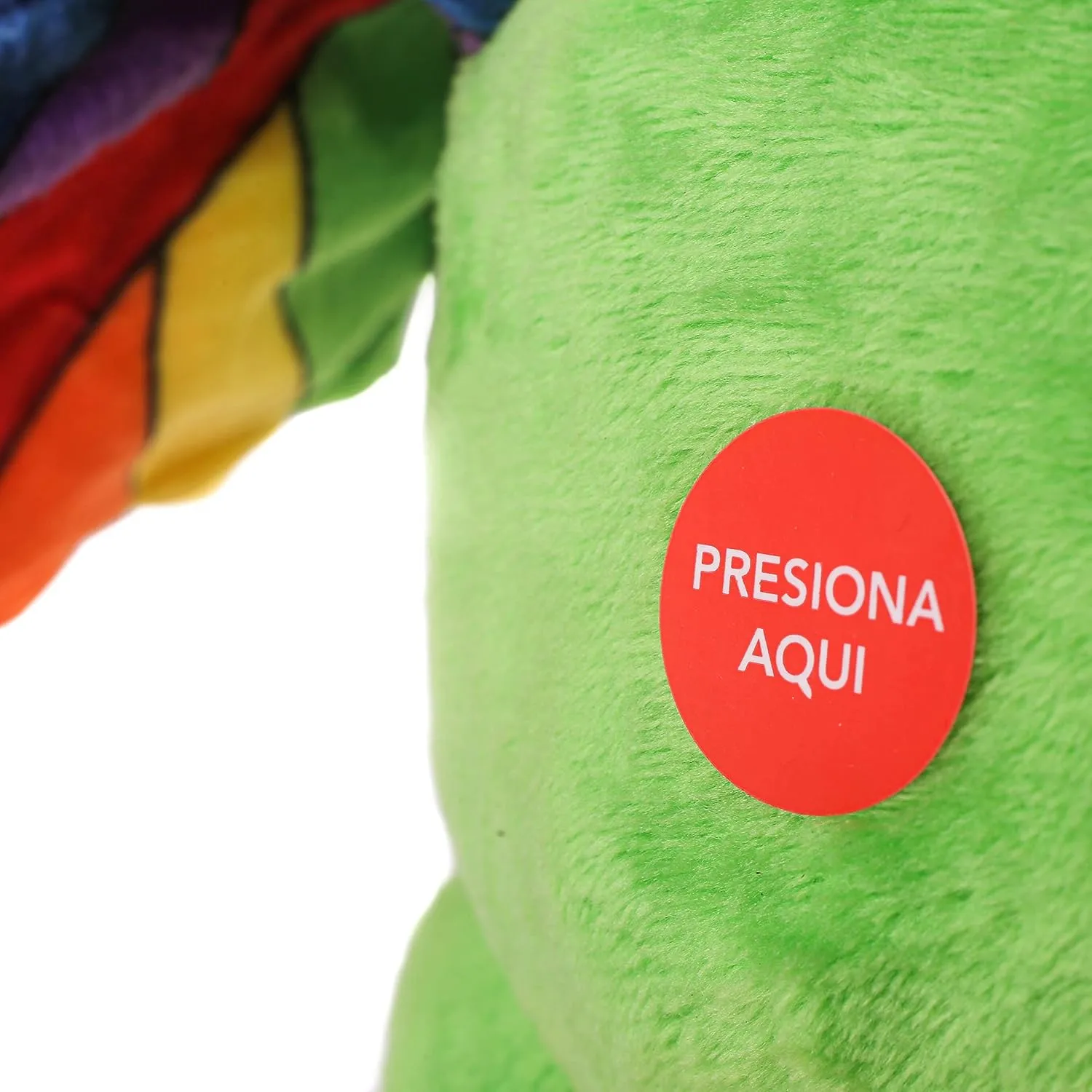 LA GRANJA DE ZENÓN Lorito Pepe Musical Stuffed Animal 8-Inch Soft and Huggable Plush Toy with Music, Beloved El Reino Infantil Character