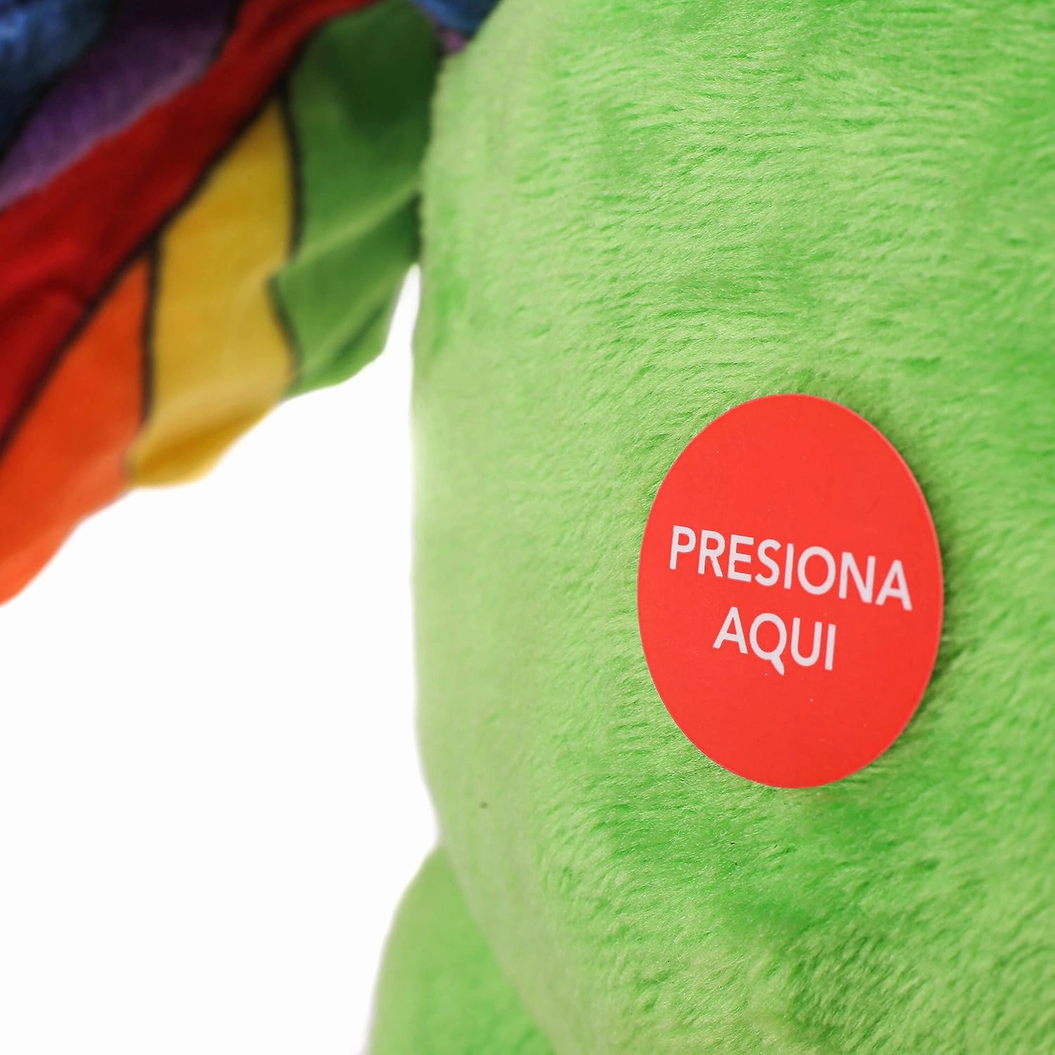 LA GRANJA DE ZENÓN Lorito Pepe Musical Stuffed Animal 8-Inch Soft and Huggable Plush Toy with Music, Beloved El Reino Infantil Character