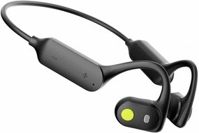 Langsdom AirWave Open-Ear Bluetooth 5.4 Sport Headphones Air Conduction Wireless Earphones with Mic, Built-in 32GB Memory Card, IPX5 Nano Waterproof 26.5 Hrs Battery Life for Cycling Workouts
