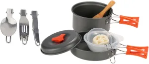 Lightweight Portable Camping Cookware Set Camping Cookware and Plate for Outdoor Hiking