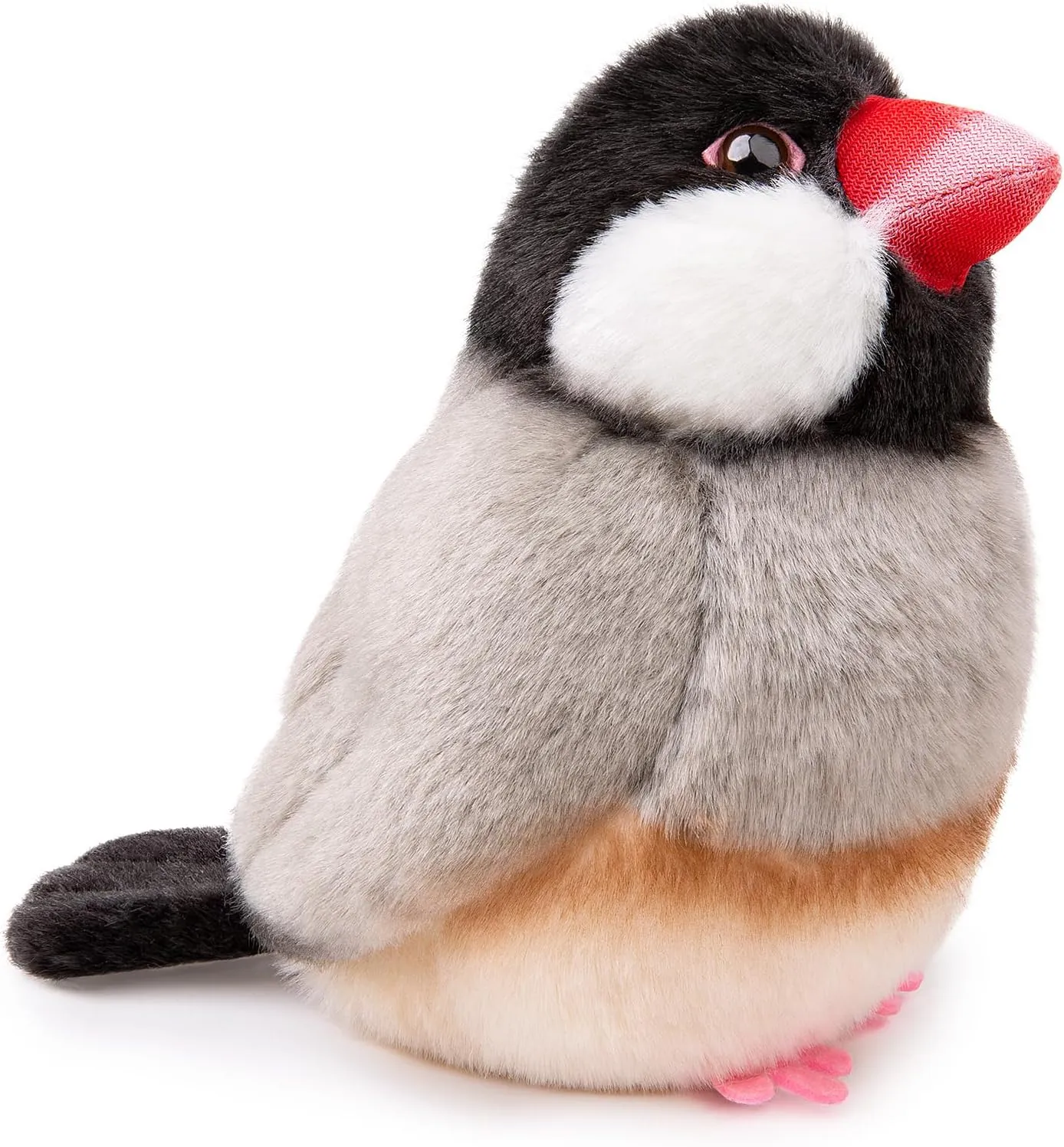 lilizzhoumax Lifelike Sparrow Stuffed Animal 5",Bird Plush Toy, Cute Plush, Girl Toys,Christmas Children's Gift for Kids, Home Decor