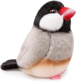 lilizzhoumax Lifelike Sparrow Stuffed Animal 5",Bird Plush Toy, Cute Plush, Girl Toys,Christmas Children's Gift for Kids, Home Decor