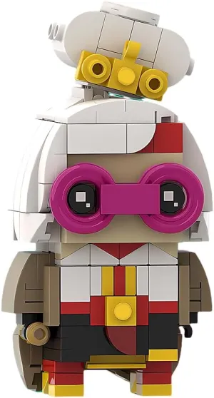Link Building Toy Sets, Purah Action Figure Tears of The Kingdom Building Kit, Game Series Building Blocks Model Toys, Christmas Birthday Holiday Present for Fans Kids Adults