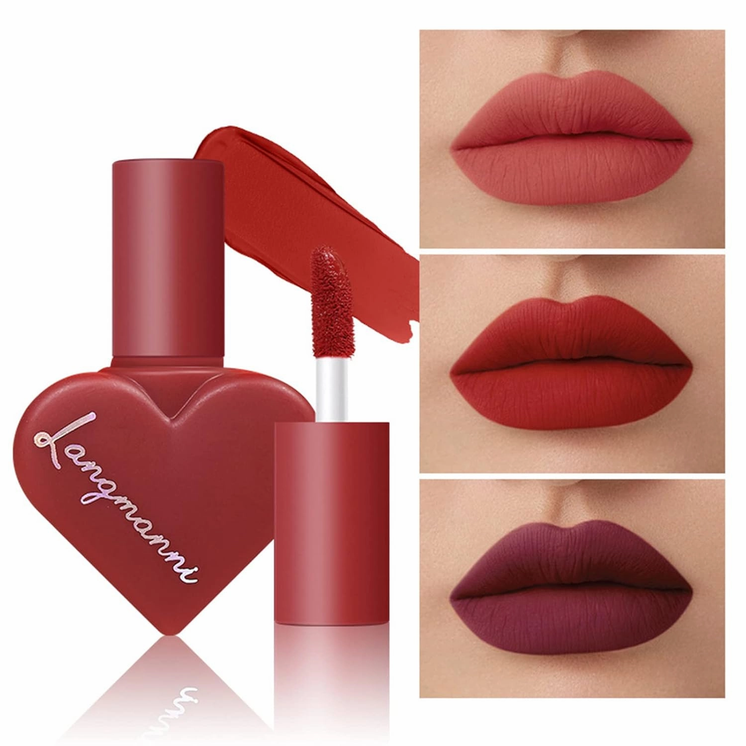 Lip Gloss Set, 12 Piece Matte liquid Lipstick Makeup Set, Non-sticky, High Shine, Long Lasting Matte liquid Lip Gloss Set, Rich Varied Colors - 073