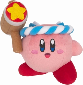 Little Buddy 1915 Kirby's Dream Land Kirby Hammer 5" Plush