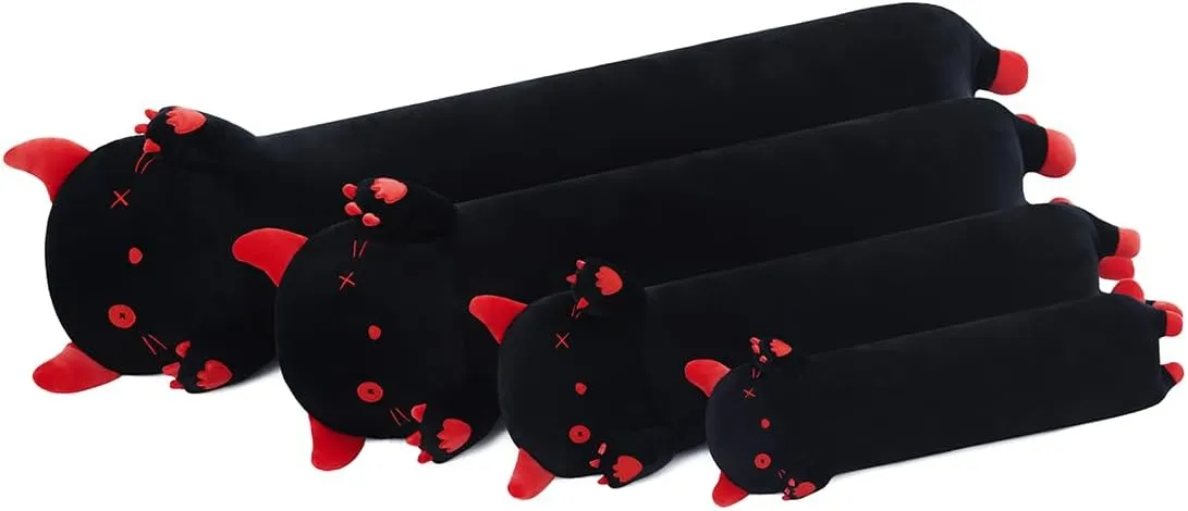 Long Plush Demon Toy Stuffed Animal Demon Plush Toy Pillow Hugging Pillow Gift for Kids and Girls(Demon,70cm/27.5in)