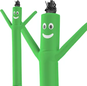 LookOurWay Air Dancers Inflatable Tube Man Attachment - 10 Feet Tall Wacky Waving Inflatable Dancing Tube Guy for Business Promotion - Blower Not Included - Green