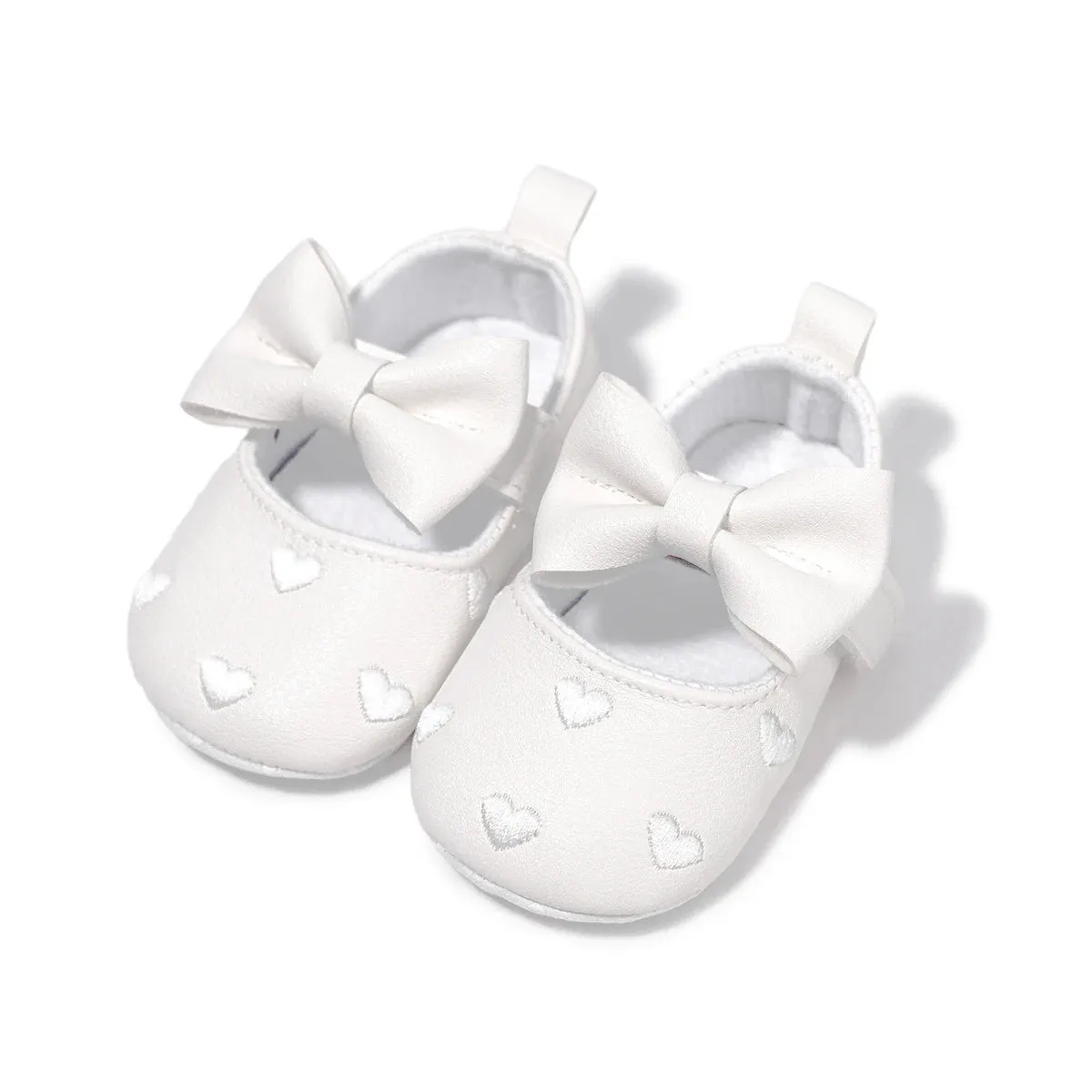 Love Bow Fringe Baby Moccasins – Soft Sole First Walkers