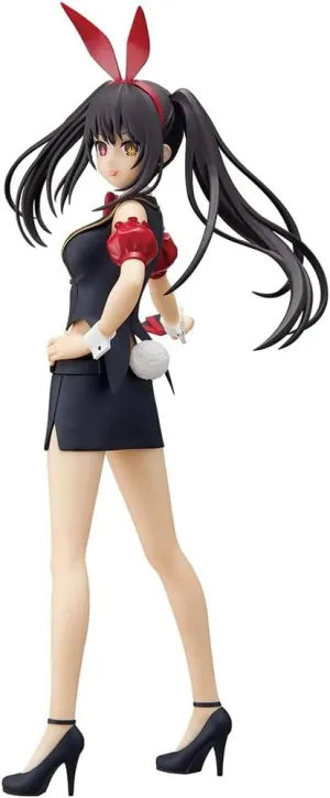 LUNK Anime Bunny Girl Tokisaki Kurumi Figure Tokisaki Kurumi Anime Action Figure,Cute Cartoon Figurine Collectible Gifts