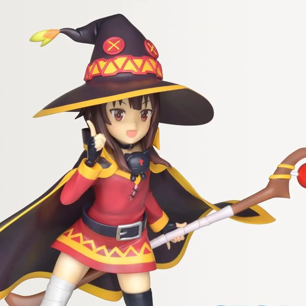 LUNK Megumin Figure Anime Girl Megumin Figurine Cute Action Figure Statue Collection for Fans 7.87in