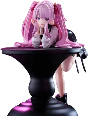 LUNK Nikke Yuni Figure Model 14cm PVC Statue Goddess Nikke Figure Pink Anime Girl Action Figure Desktop Ornaments Collectibles Gift