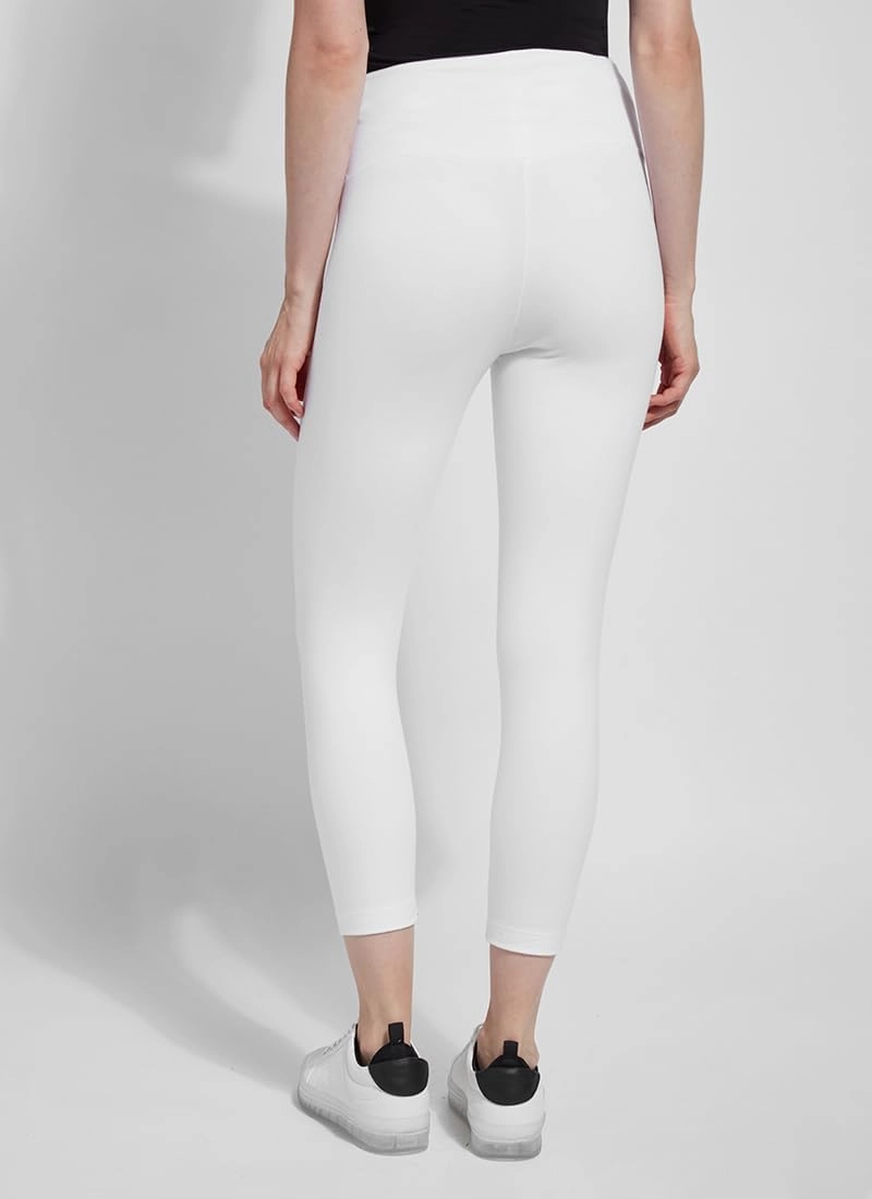 Lyssé Cotton Cropped Leggings – Breathable Cotton Leggings for Women with Soft Cotton Spandex Fabric