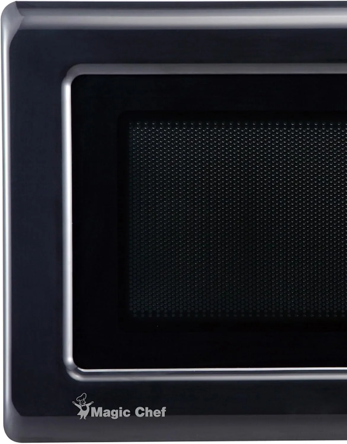 Magic Chef MC77MB Countertop Microwave Oven, Small Microwave for Compact Spaces, 700 Watts, 0.7 Cubic Feet, Black