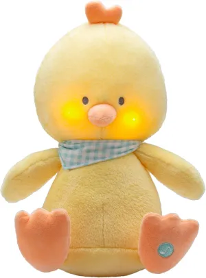 Magic Years 10 inch Musical Light Up Chick Toy for Baby, Plays Twinkle, Twinkle Little Star, Yellow Duck, Farm