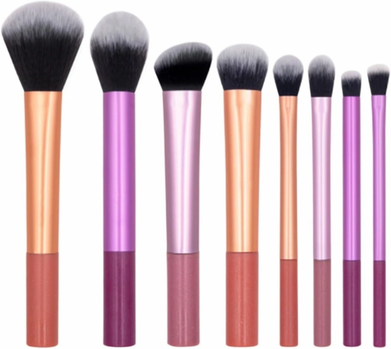 Make Up Brushes Set Makeup Brush Set 8 Pieces Short Handle Loose Powder Brush Eye Shadow Brush Beauty Brush Makeup Tools Set