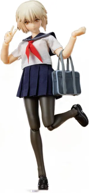 Manatee Industry 1/12 Scale Cute Girl EIMI in JK Uniform 6 inch Woman Action Figure