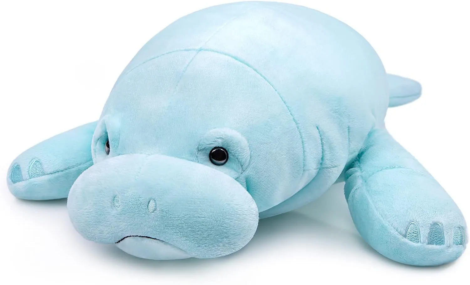 Manatee Stuffed Animal - Large Manatee Plush 16 inch, Simulation Animal Plush Toy as Gift for Kids