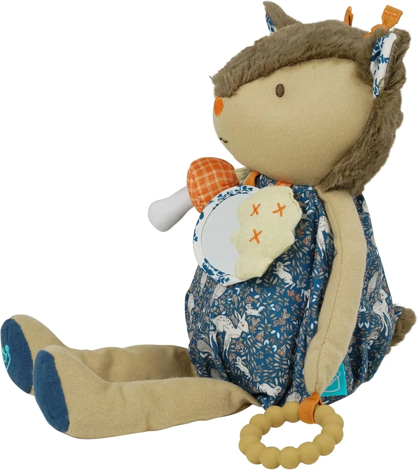 Manhattan Toy So Deer to Me Plush Deer 9.5" Stuffed Animal Activity Toy
