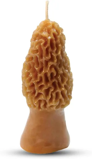 Mann Lake Morel Mushroom Candle Mold 4 1/2", Yellow