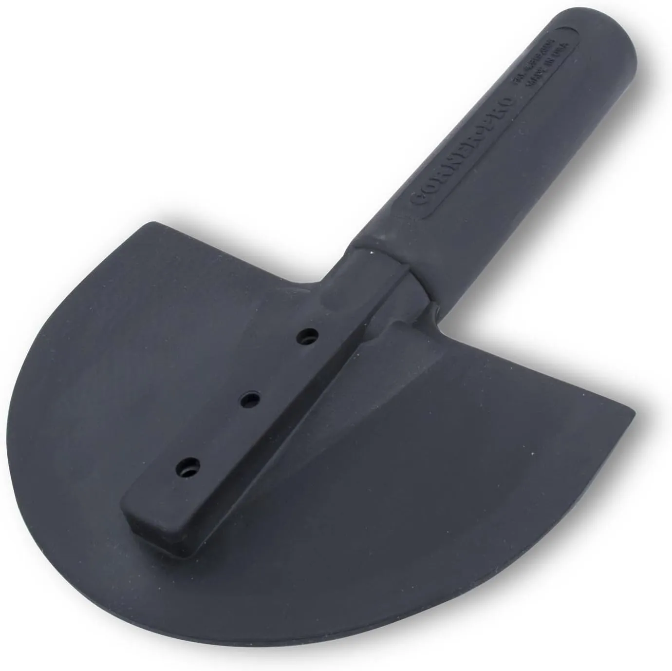 MARSHALLTOWN Rubber Wipe Down Blade, Cleans Excess Mud From Joints Wider than 90-Degrees, Sturdy Rubber Material, Threaded Handle Adapter, 6-3/4 Inches x 9-7/8 Inchces, 30