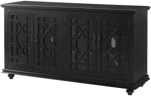 Martin Svensson Home Cassandra 63" TV Stand, Antique Black