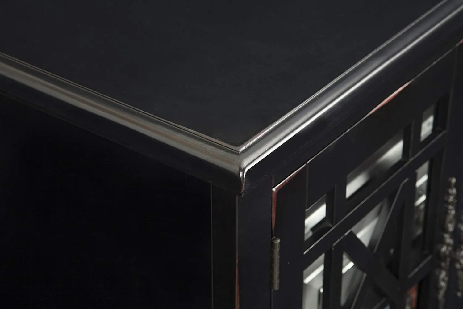 Martin Svensson Home Cassandra 63" TV Stand, Antique Black