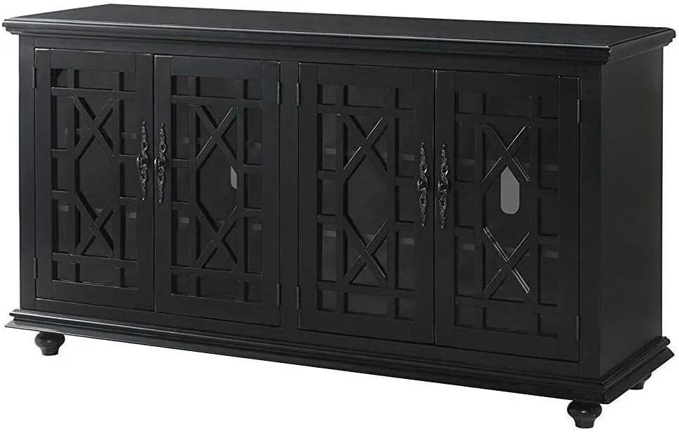 Martin Svensson Home Cassandra 63" TV Stand, Antique Black