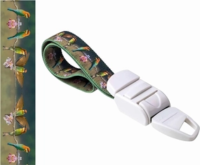 Medical Tourniquet with Birds Pattern with ABS Plastic Buckle Latex Free Elastic Band Perfect for Doctors, Nurses, Students and Paramedics