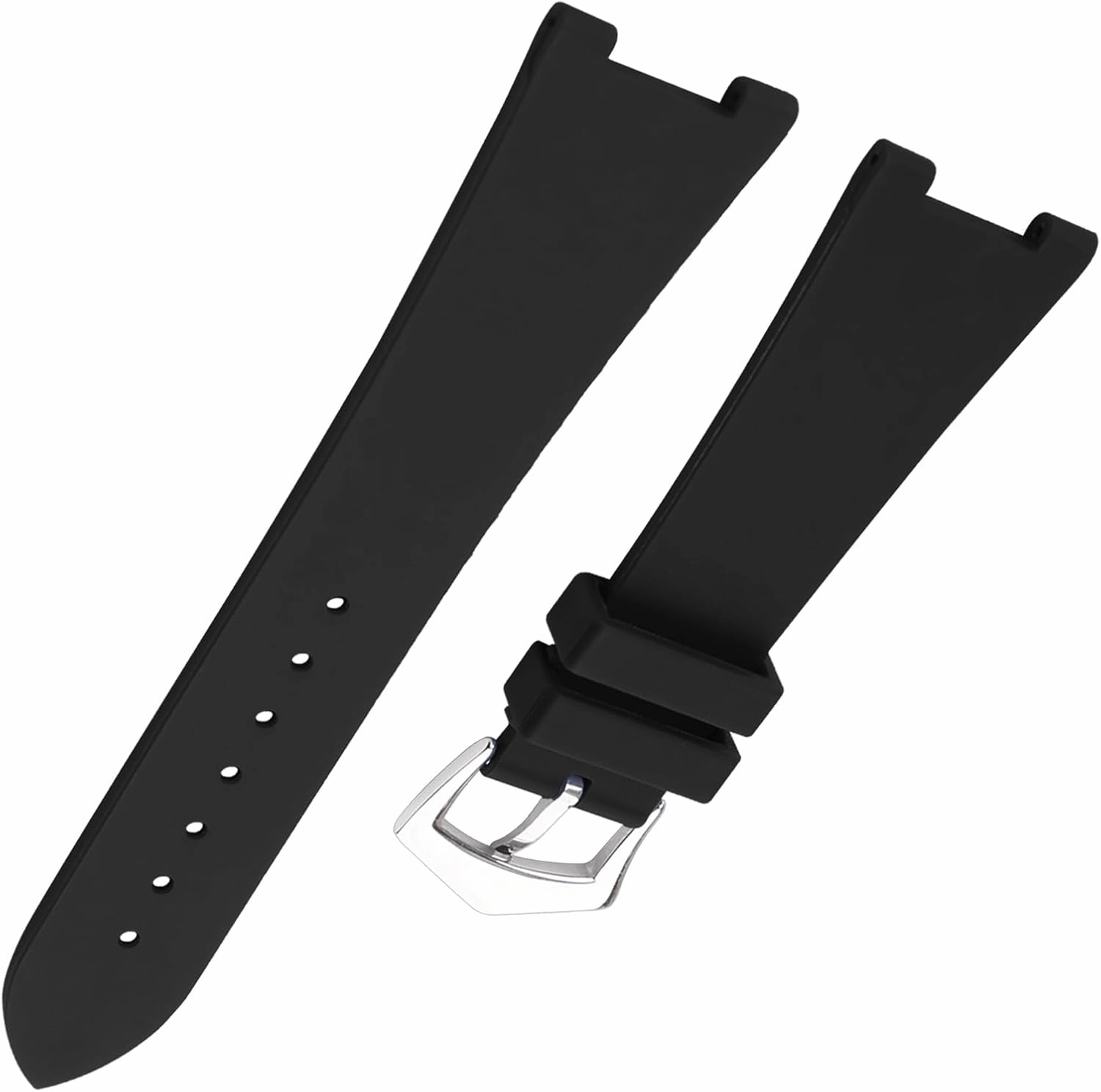 Men's Resin Strap Compatible for 25mmx 13mm Patek Philippe Nautilus PP 5711 1A010 5712 5712G 5726 5980 Ladies outdoor work waterproof watch band wrist strap with buckle
