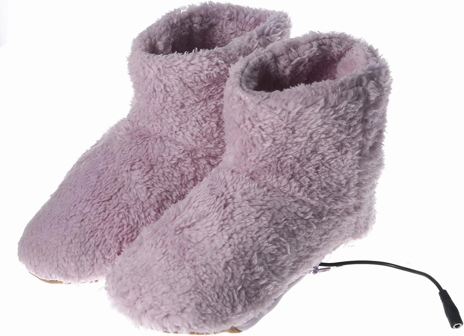 Men's Women's USB Electric Heating Foot Warm Shoes Plush Hides and Washable Winter Warm Accessories