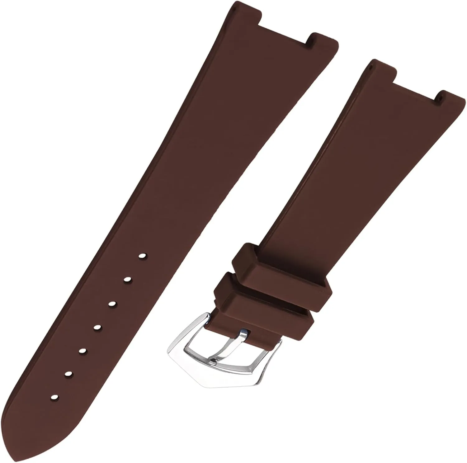 Men's Resin Strap Compatible for 25mmx 13mm Patek Philippe Nautilus PP 5711 1A010 5712 5712G 5726 5980 Ladies outdoor work waterproof watch band wrist strap with buckle