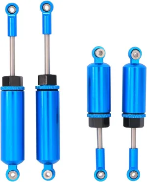 Metal Accessory Front and Rear Shock Absorber Damper Compatible with Wltoys 12428 12423 FY-03 1/12 RC Car RC Car Truck Buggy (Blue)