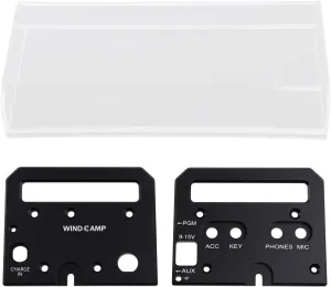 Metal Elecraft KX2 Portable Shortwave Radio Special Shield External Radiator Left/Right Side Panel with Handle