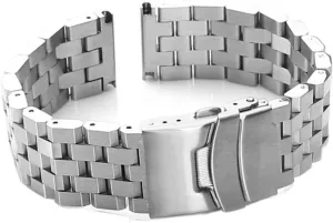 Metal Watch Band Quick Release Solid Stainless Steel Strap 20mm 22mm for Traditional Watch Smart Watch Men Women Bracelet