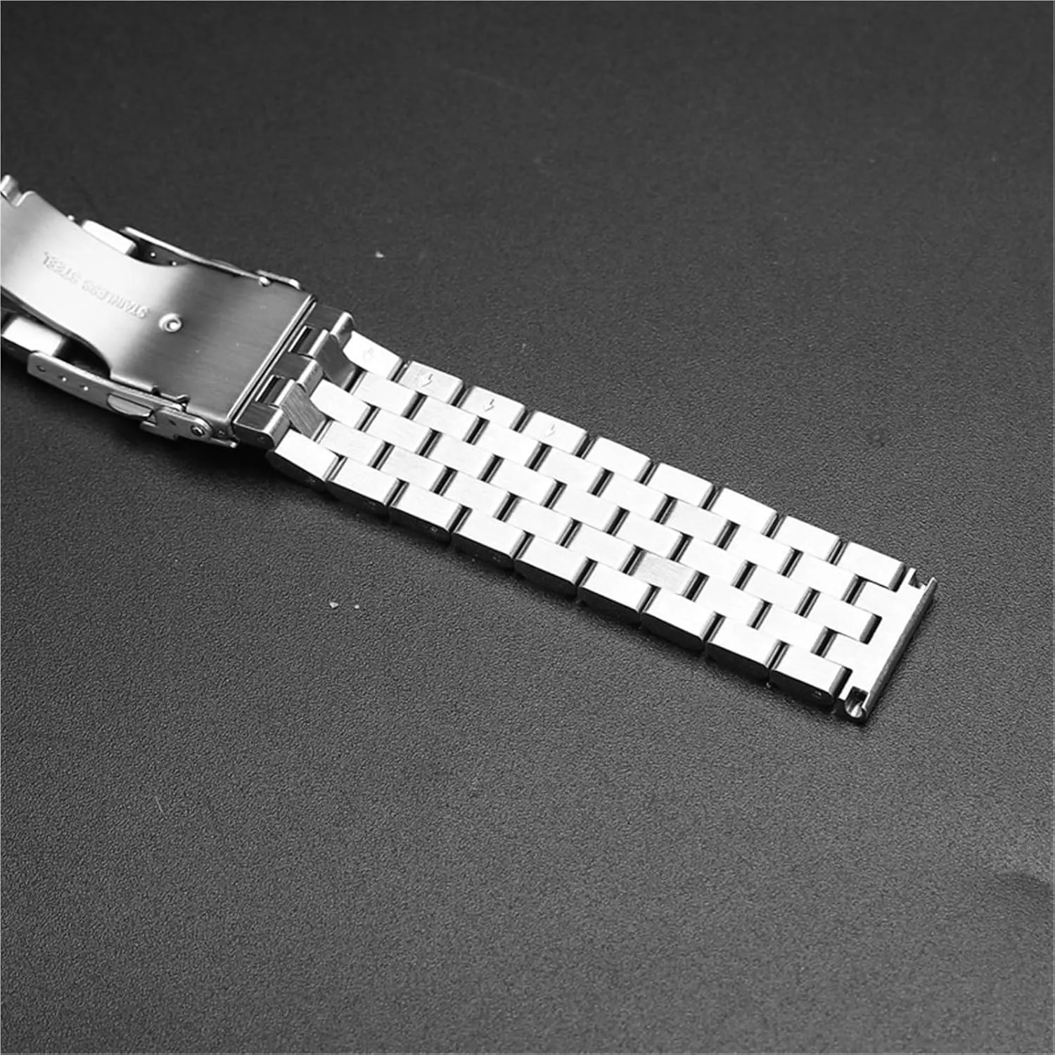Metal Watch Band Quick Release Solid Stainless Steel Strap 20mm 22mm for Traditional Watch Smart Watch Men Women Bracelet