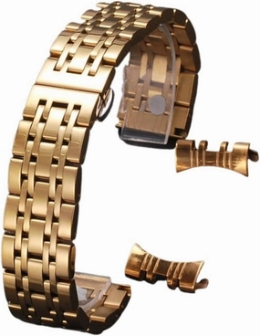 Metal Watch Strap Stainless Steel Replacement Wristband Folding Buckle 18mm 20mm 22mm Suitable for Traditional Watch Men's Women's Bracelet