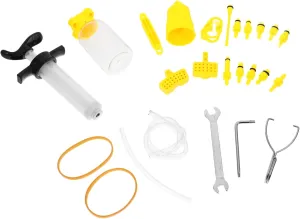 Milisten 1Set Bicycles Disc Filling Tools Brake Oil Refill Kit for Mineral Oil Brake Systems Compatible with Bicycles Bike Brake Repair Tool Material
