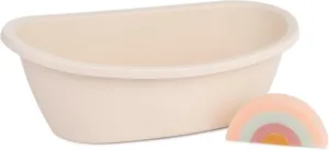 Miniland Doll Bathtub and Rainbow Sponge Set - Made in Spain, Quality, Imagination, Bathing, ECO
