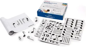Miniland Removable Pentagram Board & Notes - Music Language, Learn, School Tools