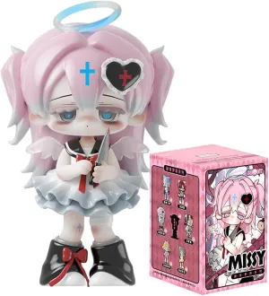Missy Sweet Mourning Lolita Series Blind Box Cute Toys Kawaii Anime Figures Dolls Furniture for Display Gift Surprise Toy Gift Mystery Box Collectible Home Decorations (Single Box)