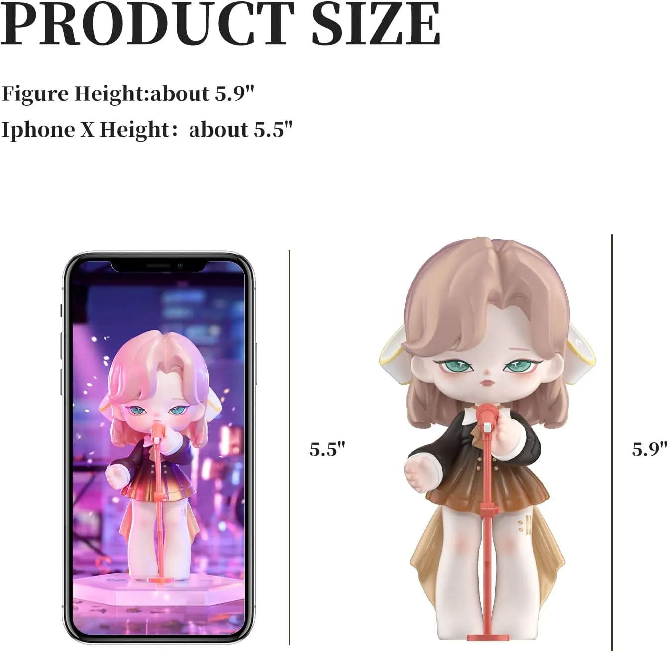 MISYA Idol' Band Series Blind Box 1PC Blind Bag Random Collection Kawai Toys Desktop Ornaments Cute Blind Box Figures for Birthday Party