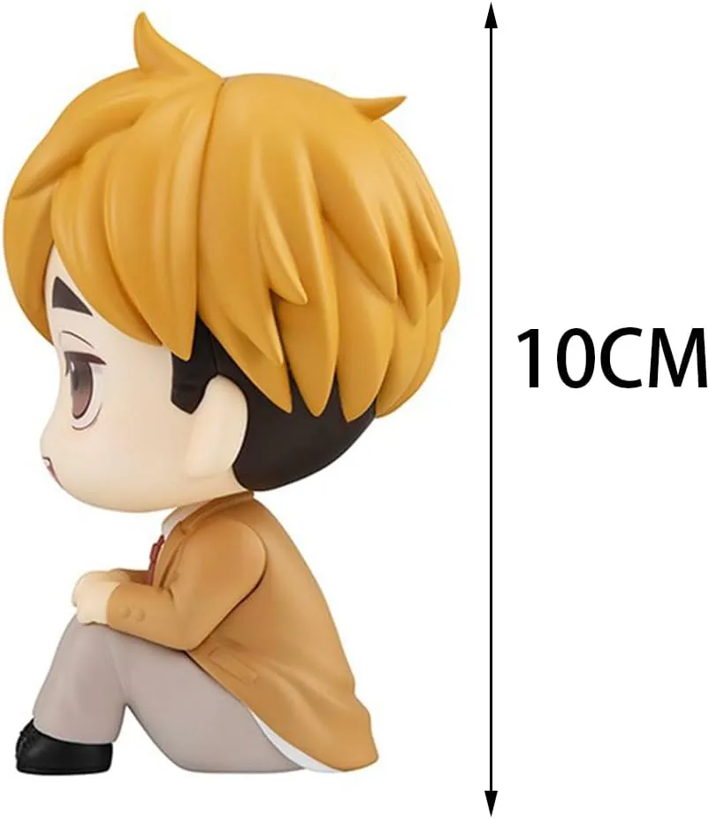 Miya Atsumu Look up Figures 10cm Sitting Pose Action Figures Anime Figurine Cake Topper Desktop Decoration Collections