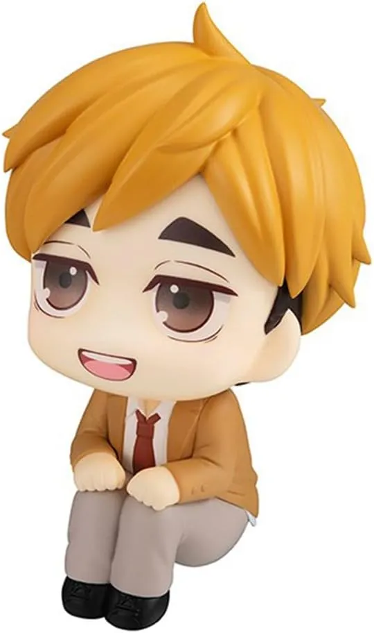 Miya Atsumu Look up Figures 10cm Sitting Pose Action Figures Anime Figurine Cake Topper Desktop Decoration Collections